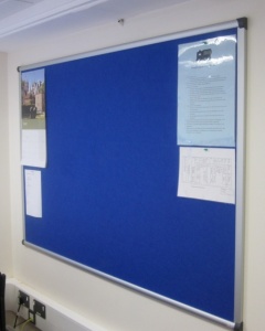 Vision Aluminium Framed Notice Board - Extended Colour Range